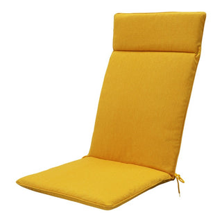 ECO+ Wasserabweisende Universal-Hochlehnerauflage - ca. 120x50cm - Gold Canvas