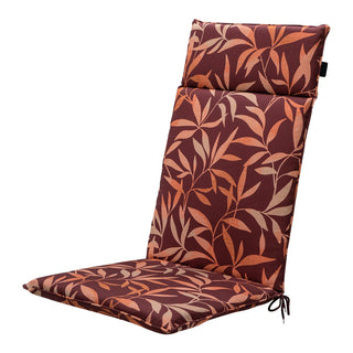 OUTDOOR+ Wasserabweisende Universal-Hochlehnerauflage - ca. 120x50cm - Fergus Terra