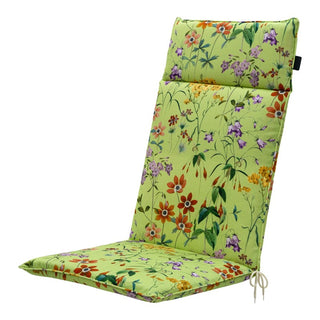 OUTDOOR+ Wasserabweisende Universal-Hochlehnerauflage - ca. 120x50cm - Milly green