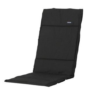 RIB De luxe Hochlehnerauflage - ca. 125x50cm - Black