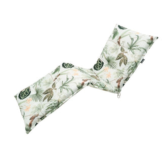 Wasserabweisende Gartenliege Auflage ca. 200x60cm - Grasse green