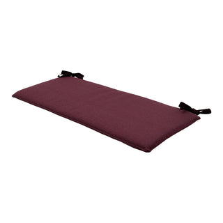 ECO+ Wasserabweisende Bankauflage - ca. 110x48cm - Bordeaux