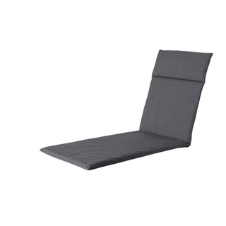 MANCHESTER wasserabweisende Gartenliege Auflage ca. 190x60cm - Grey