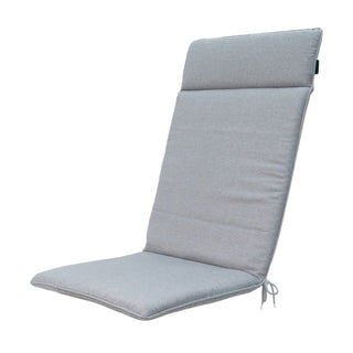 NAPELS Wasserabweisende Universal-Hochlehnerauflage - ca. 120x50cm - Grey