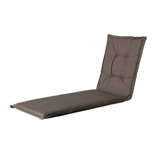 OXFORD wasserabweisende Gartenliege Auflage ca. 200x60cm - Taupe
