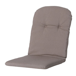 PANAMA Niedriglehner-Auflage mit halbrundem Rückenkissen - ca. 96x45cm - Jute