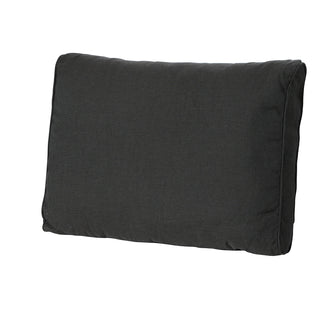 Back cushion lounge ca.40x60cm Rib black