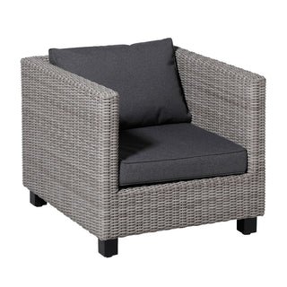 MANCHESTER wasserabweisende Lounge Sitzkissen - ca. 60x60cm - Grey